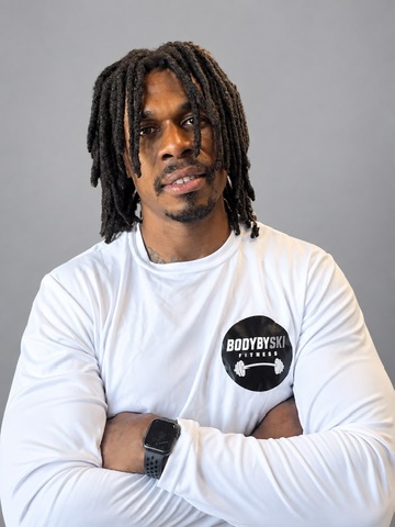 Lovensky Frederick in a Bodybyski Fitness shirt